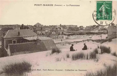 AK / Ansichtskarte Fort-Mahon-Plage Abbeville 80 Somme Le panorama