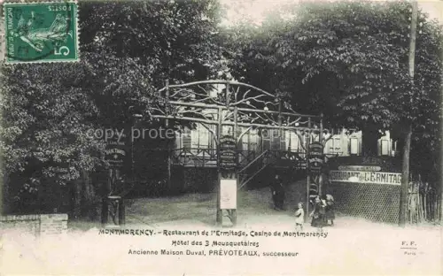 AK / Ansichtskarte Montmorency  Sarcelles 95 Val-d Oise Restaurant de l'Ermitage Casino Hôtel des 3 Mousquetaires