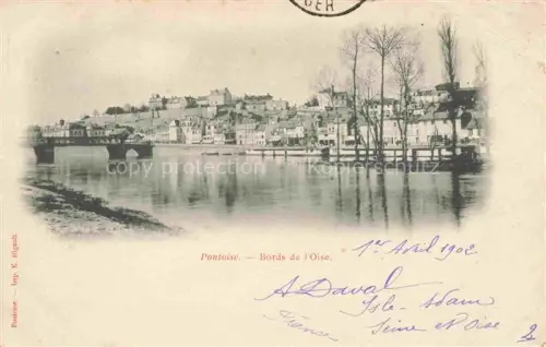AK / Ansichtskarte PONTOISE 95 Val-d Oise Aux bords de l'Oise