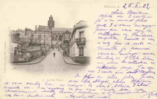 AK / Ansichtskarte PONTOISE 95 Val-d Oise Rue Thiers