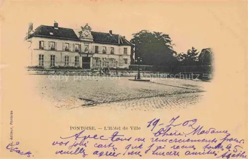 AK / Ansichtskarte PONTOISE 95 Val-d Oise Hôtel de Ville