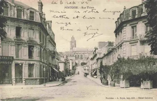 AK / Ansichtskarte PONTOISE 95 Val-d Oise Rue Thiers