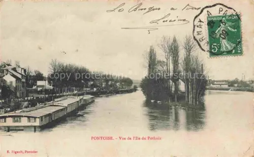 AK / Ansichtskarte PONTOISE 95 Val-d Oise Vue de l'Ile du Pothuis