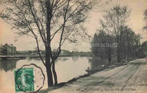 AK / Ansichtskarte PONTOISE 95 Val-d Oise Vue sur l'Ile