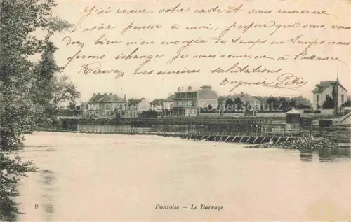 AK / Ansichtskarte PONTOISE 95 Val-d Oise Le barrage