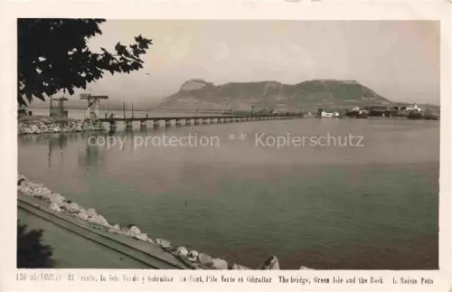 AK / Ansichtskarte Algeciras Cadiz Andalucia ES Isla Verde Gibraltar Pont Bridge 
