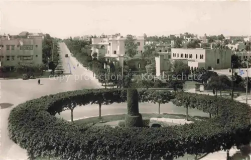 AK / Ansichtskarte CASABLANCA Maroc Rond Point d'Europe Eglise Mers Sultan 