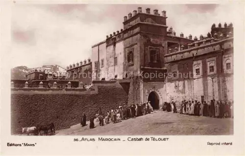 AK / Ansichtskarte Casbah-Telouet Maroc Atlas Macocain