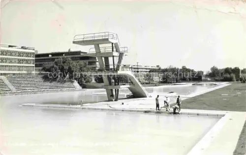 AK / Ansichtskarte Mexico -City D.F. Mexico Freibad 