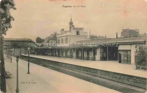 AK / Ansichtskarte Enghien-les-Bains SARCELLES 95 Val-d Oise La gare