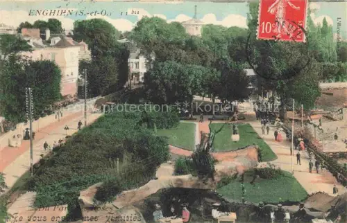 AK / Ansichtskarte Enghien-les-Bains SARCELLES 95 Val-d Oise Au parc des roses