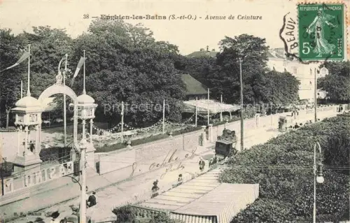 AK / Ansichtskarte Enghien-les-Bains SARCELLES 95 Val-d Oise Avenue de Ceinture