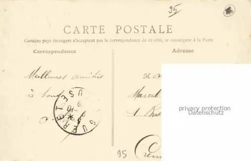 AK / Ansichtskarte Enghien-les-Bains SARCELLES 95 Val-d Oise Avenue de Ceinture