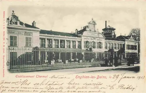 AK / Ansichtskarte Enghien-les-Bains SARCELLES 95 Val-d Oise Etablissement Thermal