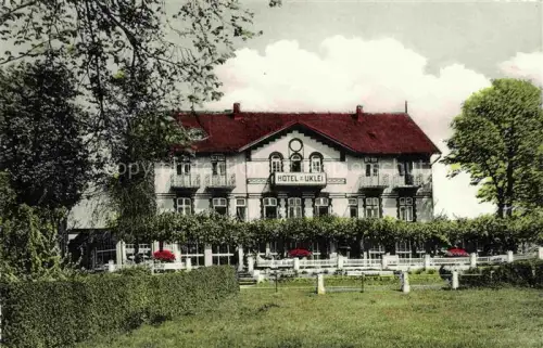 AK / Ansichtskarte Uklei Sielbeck Schleswig-Holstein Hotel zum Uklei Restaurant Café