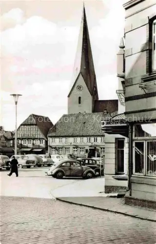 AK / Ansichtskarte Eutin Schleswig-Holstein Markt Kirche