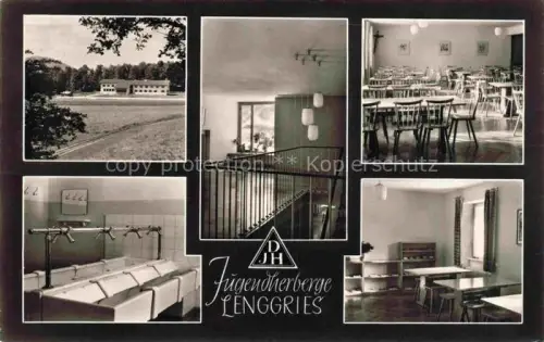 AK / Ansichtskarte Lenggries Bayern Jugendherberge Innenansichten