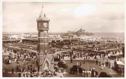 AK / Ansichtskarte Skegness Kingston upon Hull UK The Clock Tower and Esplanade