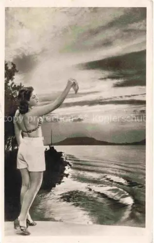 AK / Ansichtskarte Balatonboglar HU Bucsú a Balatontól Abschied vom Balaton