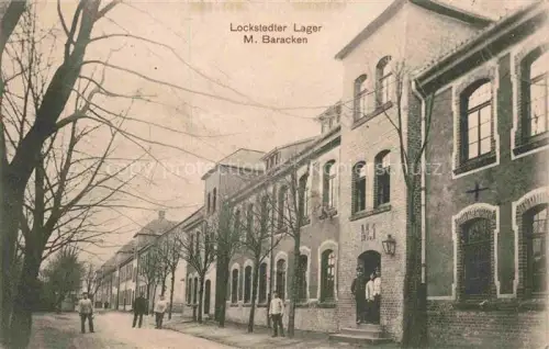 AK / Ansichtskarte Lockstedt Steinburg Schleswig-Holstein Lockstedter Lager Baracken Feldpost