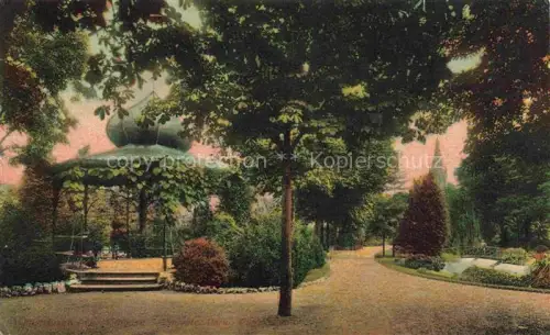 AK / Ansichtskarte MULHOUSE Muehlhausen 68 Haut-Rhin Partie im Park Pavillon