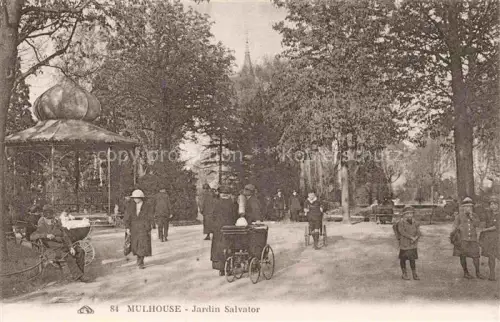 AK / Ansichtskarte MULHOUSE Muehlhausen 68 Haut-Rhin Jardin Salvator