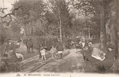 AK / Ansichtskarte MULHOUSE Muehlhausen 68 Haut-Rhin Jardin Salvator