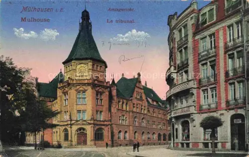AK / Ansichtskarte MULHOUSE Muehlhausen 68 Haut-Rhin Amtsgericht Le Tribunal