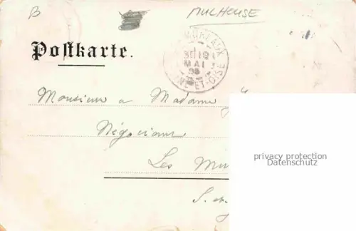 AK / Ansichtskarte Muelhausen Elsass Chemieschule Ecole de Chimie