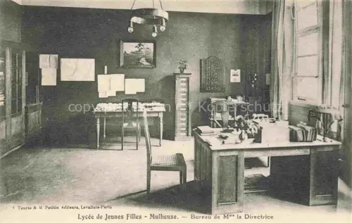 AK / Ansichtskarte MULHOUSE Muehlhausen 68 Haut-Rhin Lycée de Jeunes Filles Bureau de Mme la Directrice