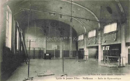 AK / Ansichtskarte MULHOUSE Muehlhausen 68 Haut-Rhin Lycée des Jeunes Filles Salle de Gymnastique
