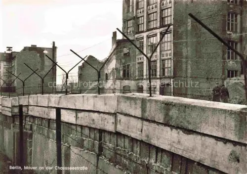 AK / Ansichtskarte BERLIN  CITY Mauer an der Chausseestrasse