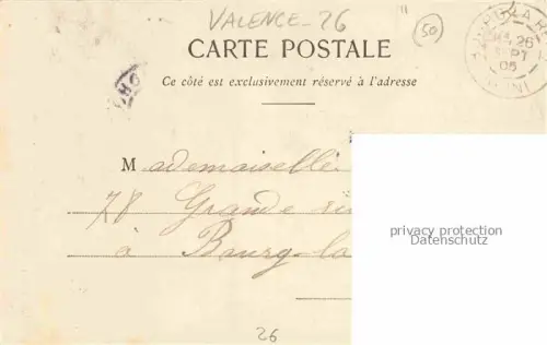 AK / Ansichtskarte VALENCE -SUR-RHONE 26 Drome Gasse 