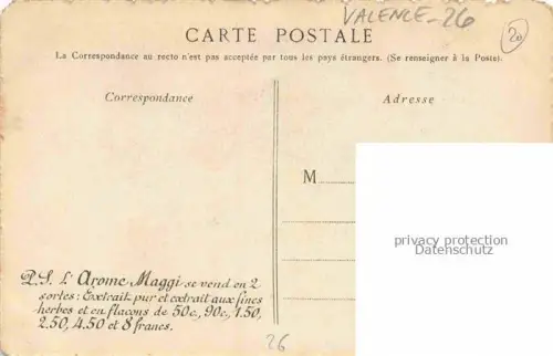 AK / Ansichtskarte VALENCE -SUR-RHONE 26 Drome Maison gothique a Valence