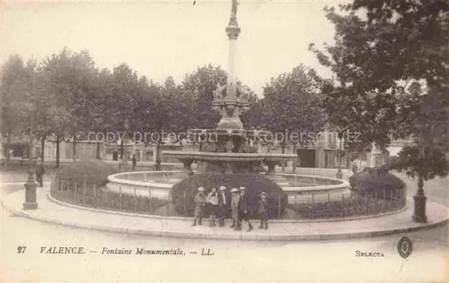AK / Ansichtskarte VALENCE -SUR-RHONE 26 Drome Fontaine Monumentale