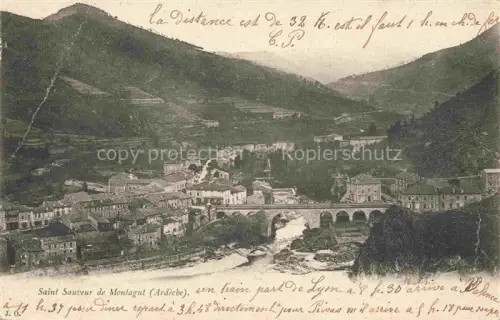 AK / Ansichtskarte Saint-Sauveur-de-Montagut Vue panoramique