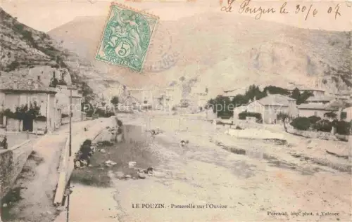 AK / Ansichtskarte Le Pouzin Privas 07 Ardeche Passerelle sur l'Ouveze