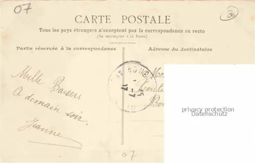 AK / Ansichtskarte Le Pouzin Privas 07 Ardeche Passerelle sur l'Ouveze