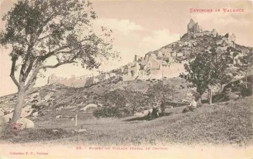 AK / Ansichtskarte Feodal de Crussol Saint-Peray Tournon 07 Ardeche Ruines au Village Feodal de Crussol