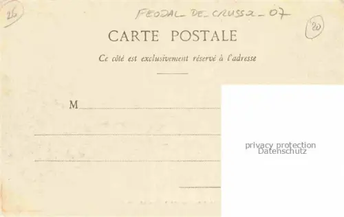 AK / Ansichtskarte Feodal de Crussol Saint-Peray Tournon 07 Ardeche Ruines au Village Feodal de Crussol