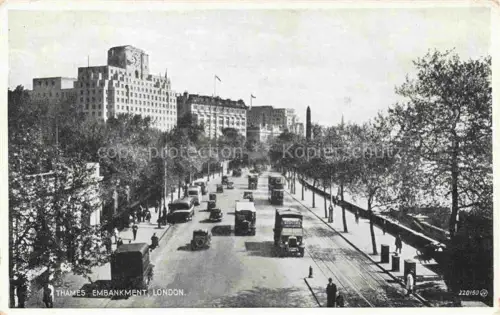 AK / Ansichtskarte LONDON  UK Thames Embankment