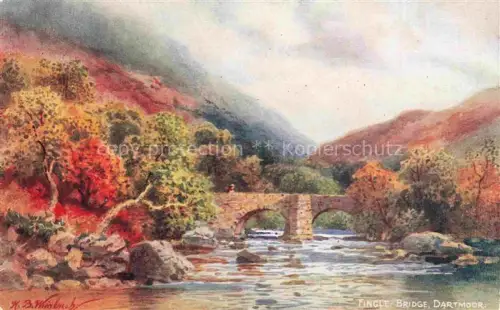 AK / Ansichtskarte Dartmoor North Nottinghamshire UK Fingue Bridge