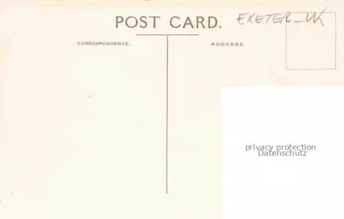 AK / Ansichtskarte Exeter  UK St Davids Church and Buller Statue