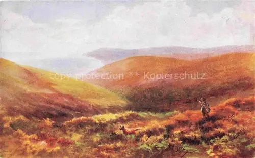 AK / Ansichtskarte Porlock Somerset UK Panorama