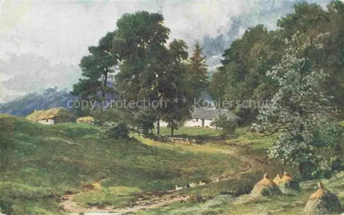 AK / Ansichtskarte Dalmally Oban Scotland UK A Croft near Dalmally