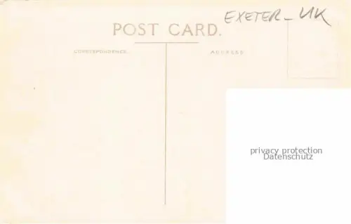 AK / Ansichtskarte Exeter  UK View from Rock Side
