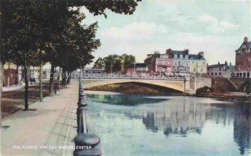 AK / Ansichtskarte Exeter  UK The Avenue and Exe Bridge