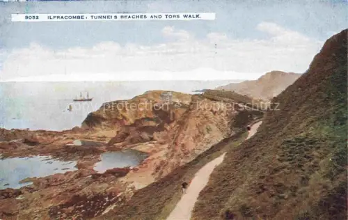 AK / Ansichtskarte Ilfracombe North Devon UK Tunnels Reaches and Tors Walk