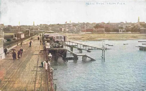 AK / Ansichtskarte Ryde  IOW Isle of Wight UK From Pier