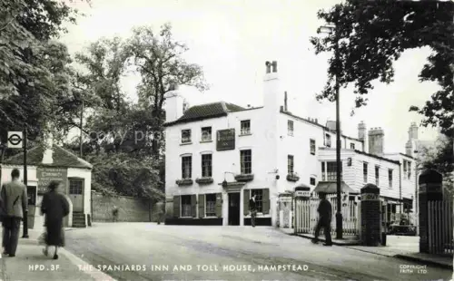 AK / Ansichtskarte Hampstead  London UK The Spaniards Inn and Toll House